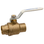 Ball Valve - Lead-Free* Brass, Two-Piece, Full Port, C x C