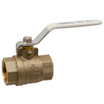 Ball Valve - Lead-Free* Brass, Two-Piece, Full Port, NPT x NPT